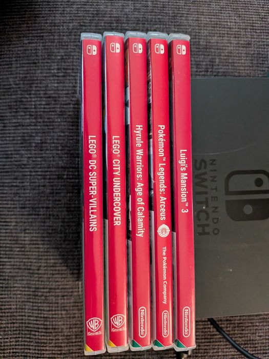 Nintendo Switch + 5 jocuri + joc cadou Cluj-Napoca • OLX.ro