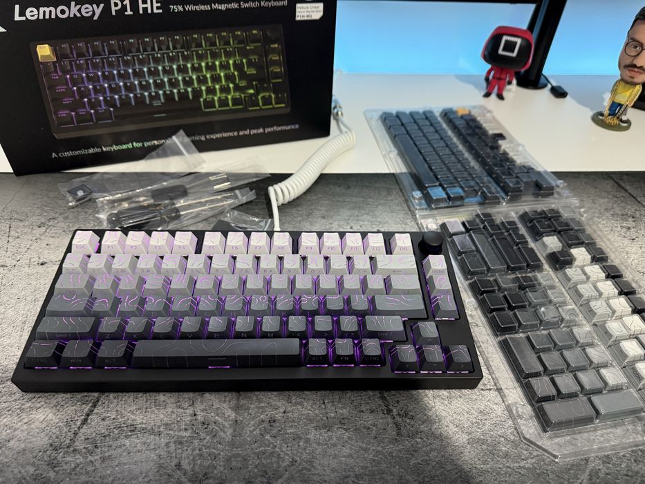Tastatura Keychron Lemokey P1 HE switch magnetic