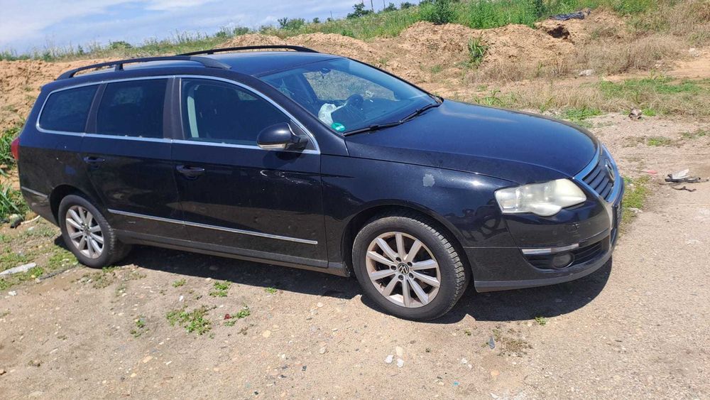 Piese pentru VW Passat B6 2.0 TDI 170cp BMR , Bara fata cu spalatoare , faruri bi-xenon Europa  Aripi stanga  dreapta , capota motor , trager