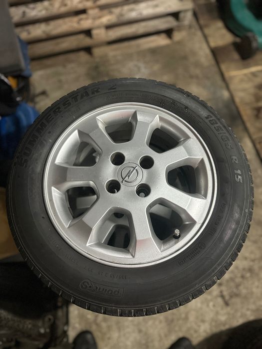 Set jante Opel Astra R 15 + anvelope vară