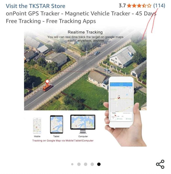 tracker GPS tkstar