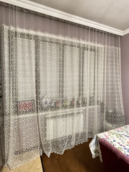 Продается тюль 2,95 х 8 метров