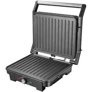 Gratar electric ,suprafață gătire striată,1200W, indicator luminos,nou