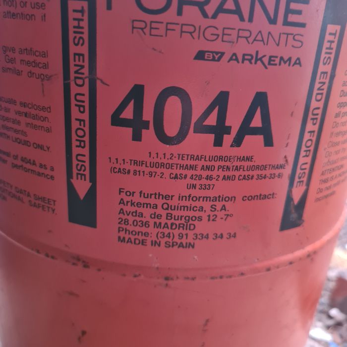 Продам фрион R404a, R134a
