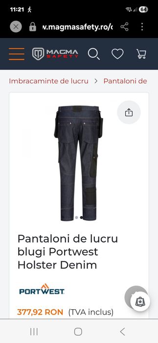 Pantaloni de lucru blugi