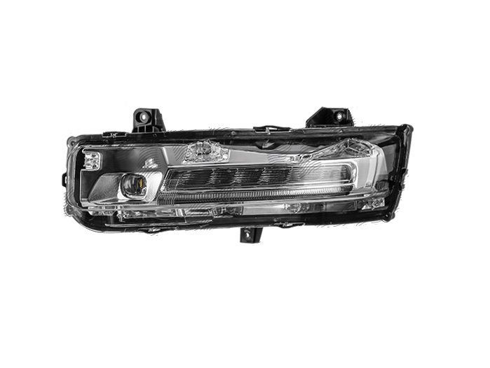 Lampa semnalizare fata FORD MUSTANG, 05.2018-, fata, stanga/dreapta, cu 'lumina de zi' tip LED; cu lampa ceata fata; LED; Omologare: SAE;