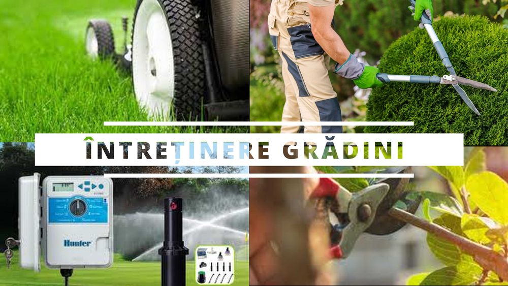 Irigatii profesionale gradina si intretineri