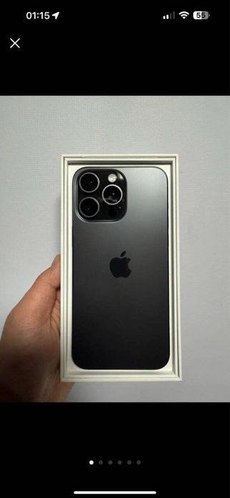 Iphone 15promax 256 qora