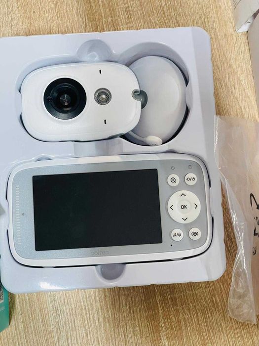 Monitor pentru bebeluși BOIFUN cu cameră, cu viziune nocturnă