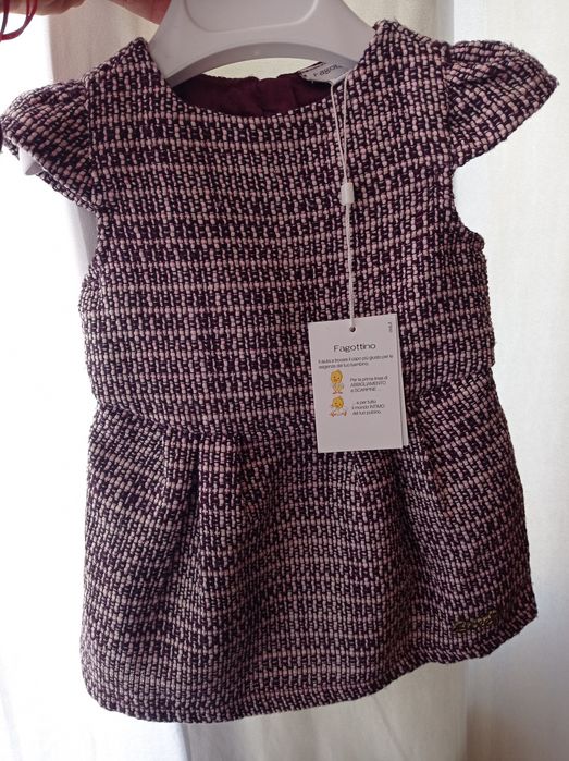 Rochie - sarafan Fagottino 6-9 luni