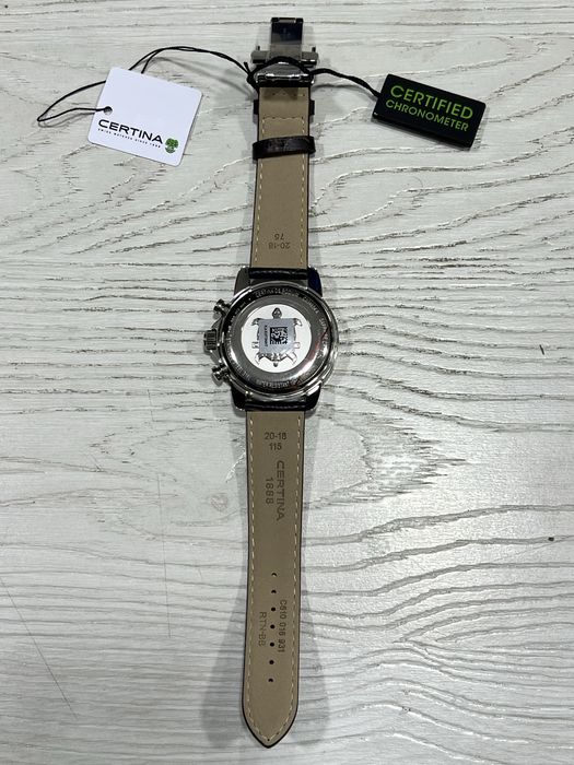 Швейцарские часы Certina DS Podium Chronograph, кварцевый механизм