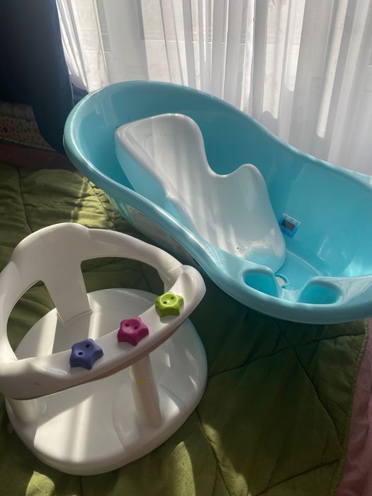Scaun baie bebe + cădiță