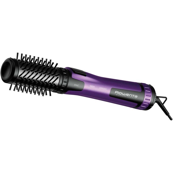 Perie rotativa cu aer cald Rowenta Brush Activ' CF9525F0, negru/violet