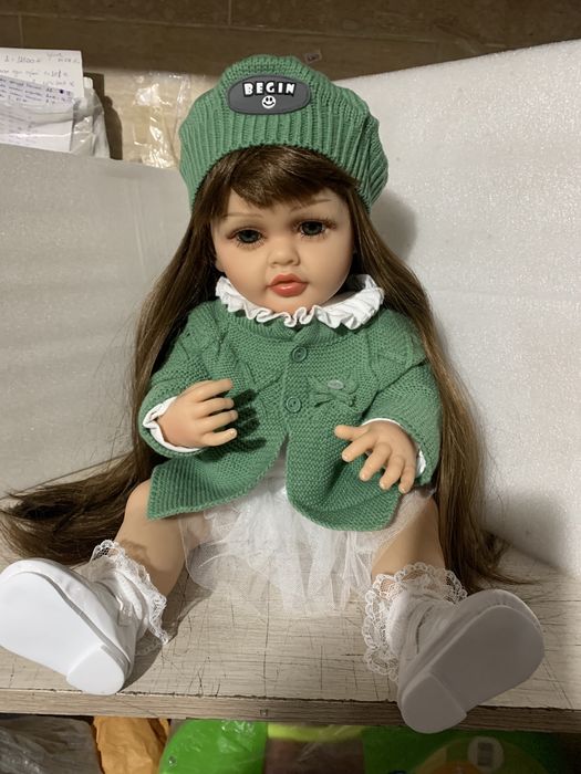 Кукла Реборн Интерактивная, 55 см