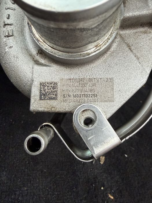 Турбокомпресор Renault Clio 4 0.9TCe