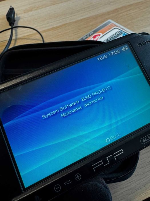 Sony PSP-1004 Black – funcțional + accesorii + jocuri