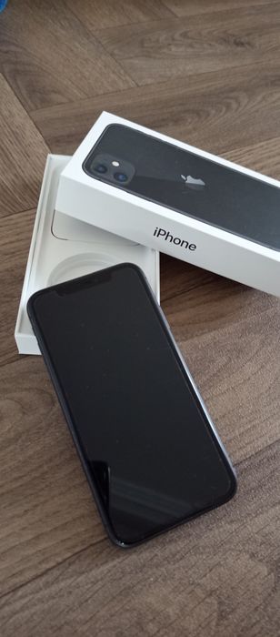 iPhone 11, 64GB, Черен (Black)