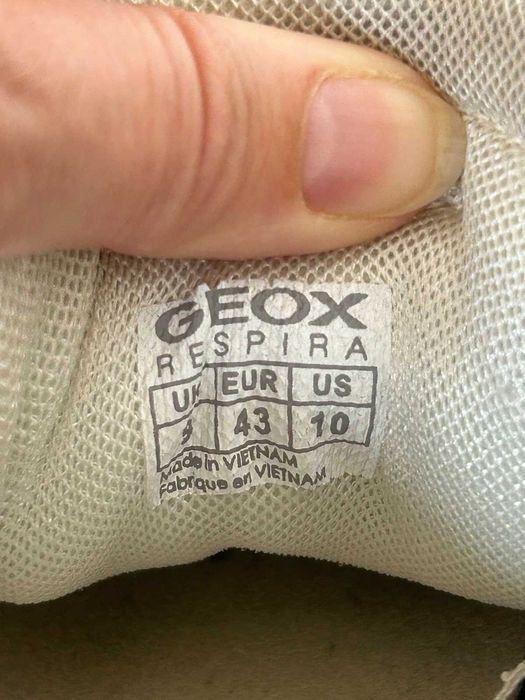 Мъжки обувки GEOX - естествена кожа, 43 номер!