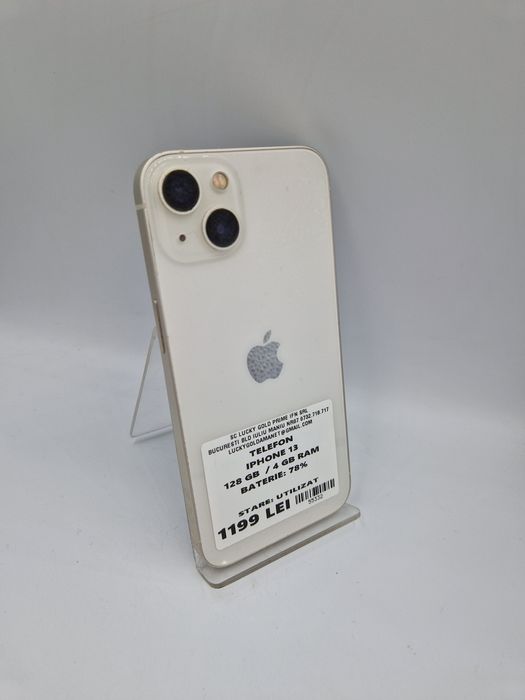 IPHONE 13 128 GB / 78 % BATERIE GARANTIE ! #55332