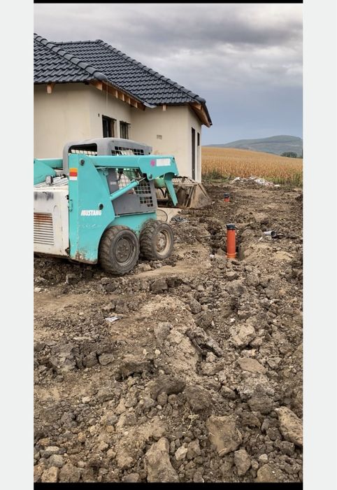 Execut lucrari cu bobcat