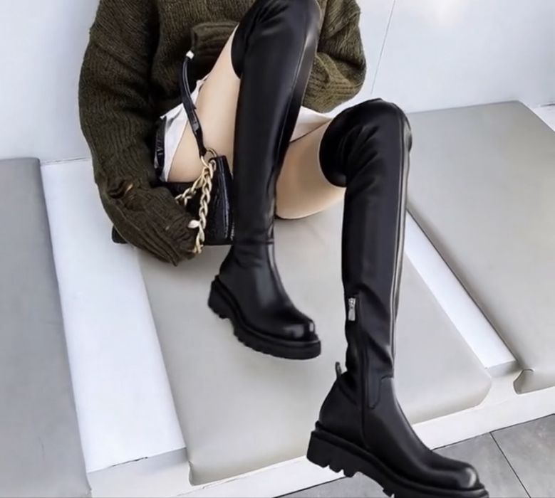 Ботфорты 37размер, бағасы 12 000 тенге.