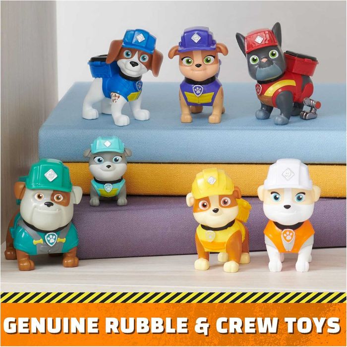 Комплект фигури Paw Patrol Rubble Crew Семейството на Ръбъл Пес Патрул