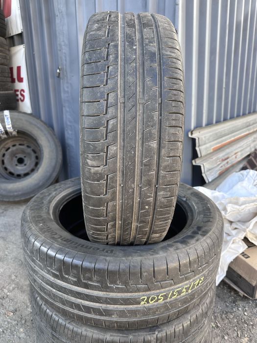 Летни гуми Continental 205/55/17 dot3422 - 6мм