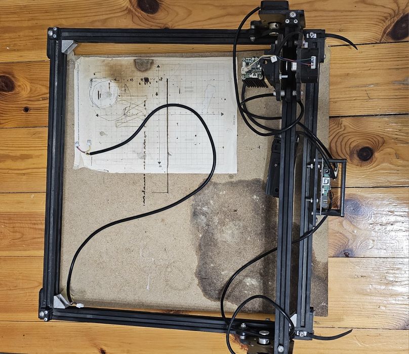 Машина за лазерно гравиране и рязане