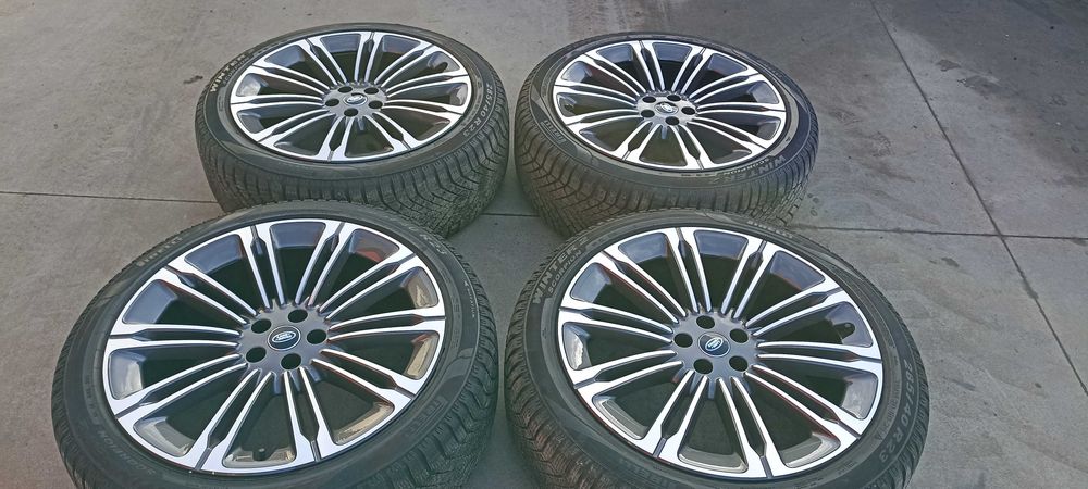 Jante R23 Range Rover roti complete Range Rover jante+anvelope Pirelli