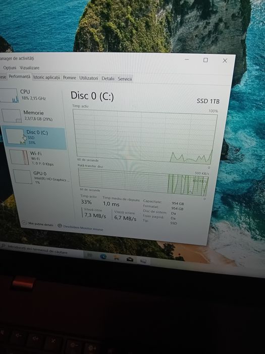Lenovo Thinkpad T570.i7 gen6,8gb,ssd 1tb