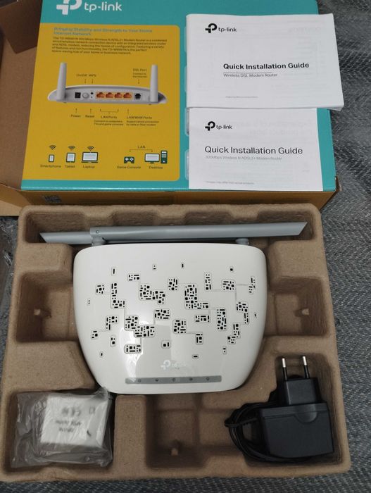 Модем роутер TP-LINK ADSL2+ TD-W8961N б/у