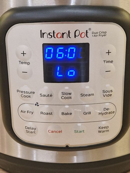 Мултикукър и Еър Фрайър Instant Pot Duo Crisp + Air Fryer, 8L (В гаранция до 20.11.2028)
