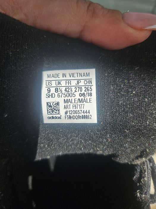 Adidas черни кецове