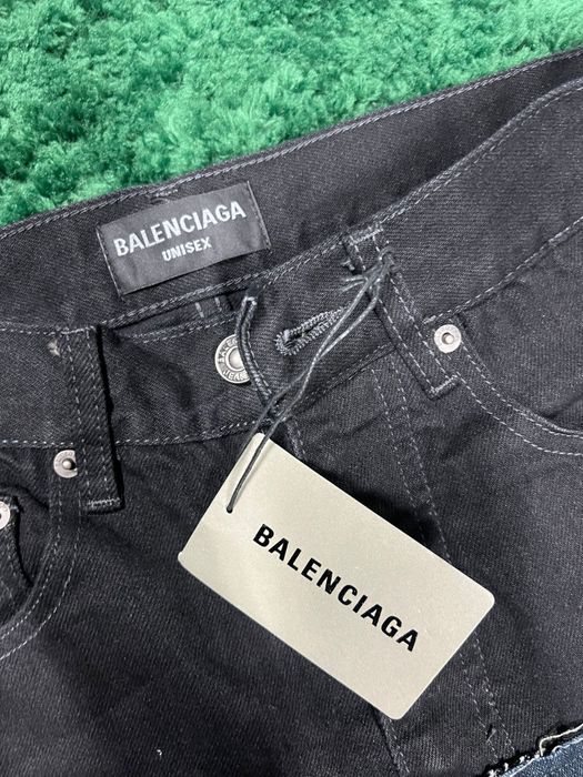 Balenciaga Cut Up Jeans size XS
