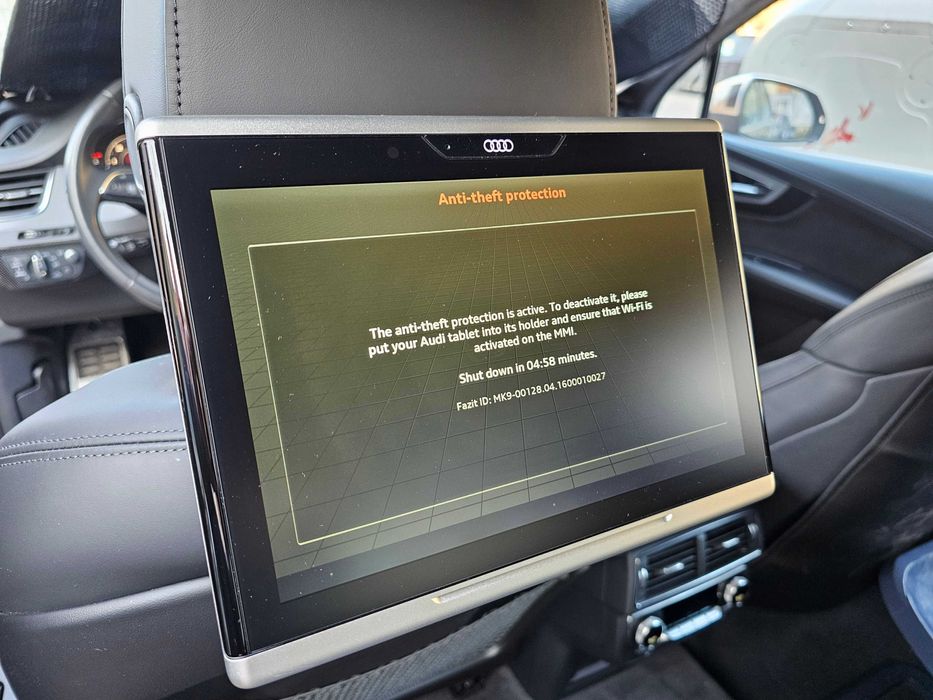 Audi Tablet (SDIS) cu Android 5, pentru Rear Seat Entertainment