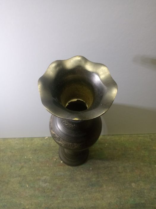 Ваза-кувшин латунь