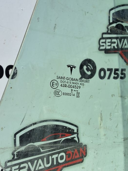 Geam usa spate stanga Tesla Model 3 (2017->) - Electric 2019