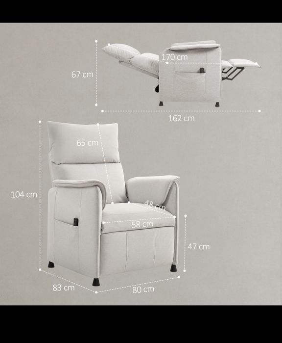 Fotoliu Extensibil Electric