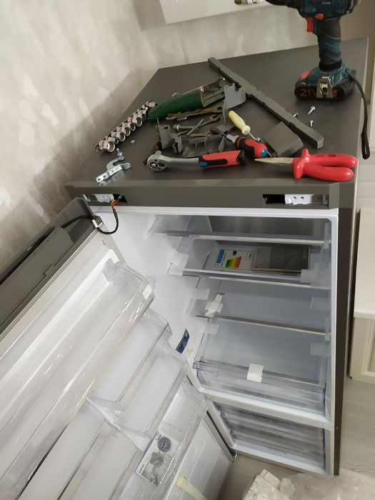 Перенос дверцы холодильника