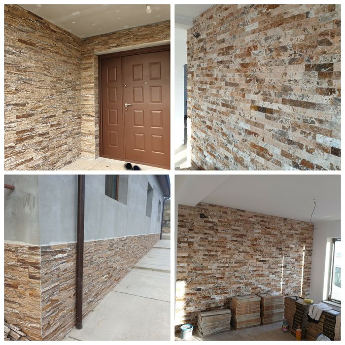 Piatra naturala travertin marmura placat interior exterior dep gradina