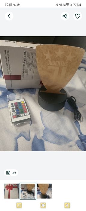 Креативен подарък лампа 3Д