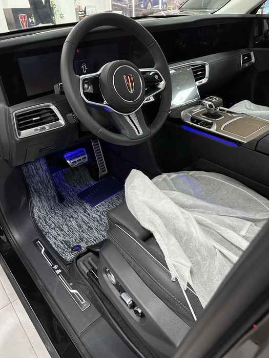 9D polik / коврики для Hongqi E HS 9