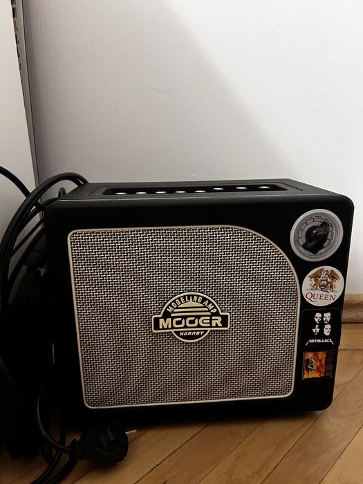 Chitară Ibanez electrică + amplificator MOOER + husă + suport chitară