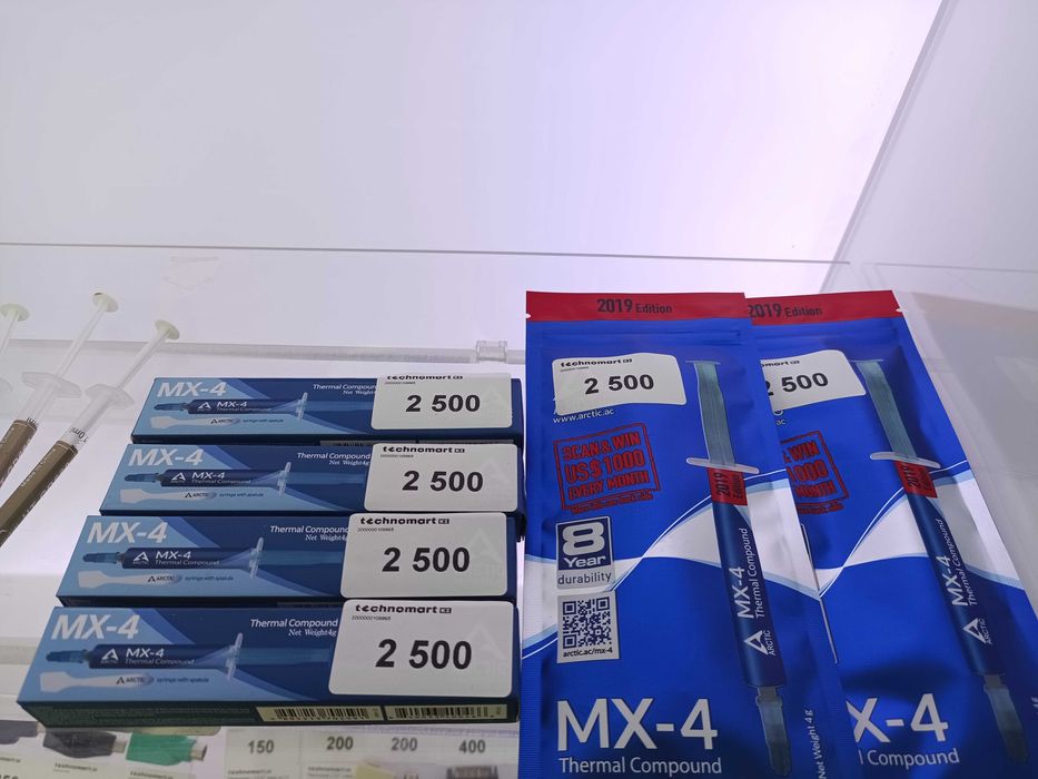 Термопаста MX-4 лучшее охлаждение