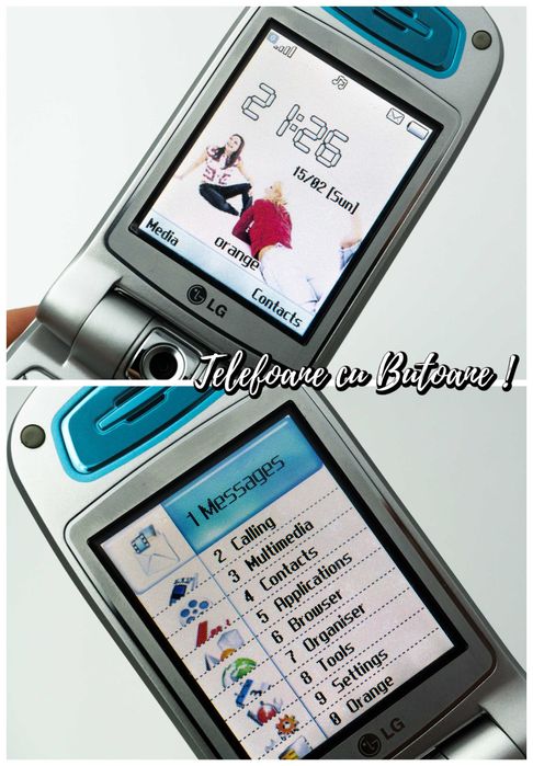 LG U8120 3G - Telefon cu clapeta ( nu Nokia 6310i Nokia 6700 Razr v3 )