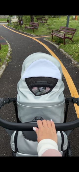 Carucior Krausman 3 in 1 complet, foarte bine intretinut