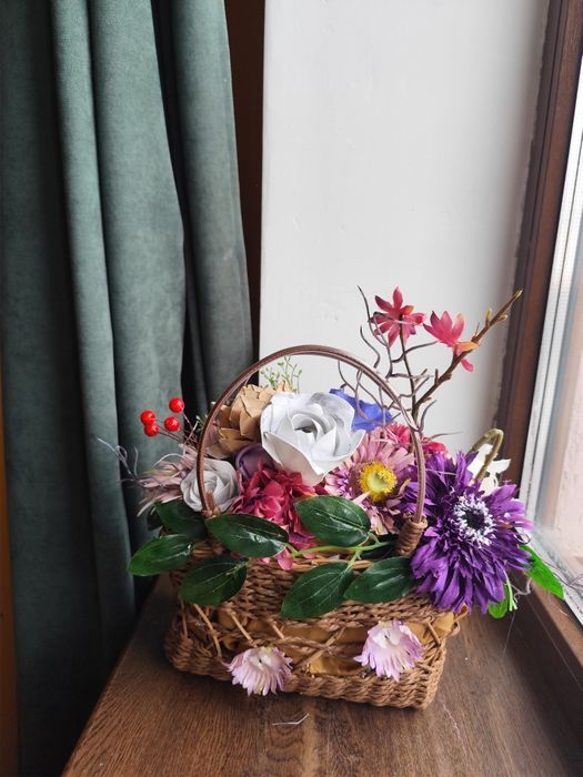 Корзина поделка  20*40 см