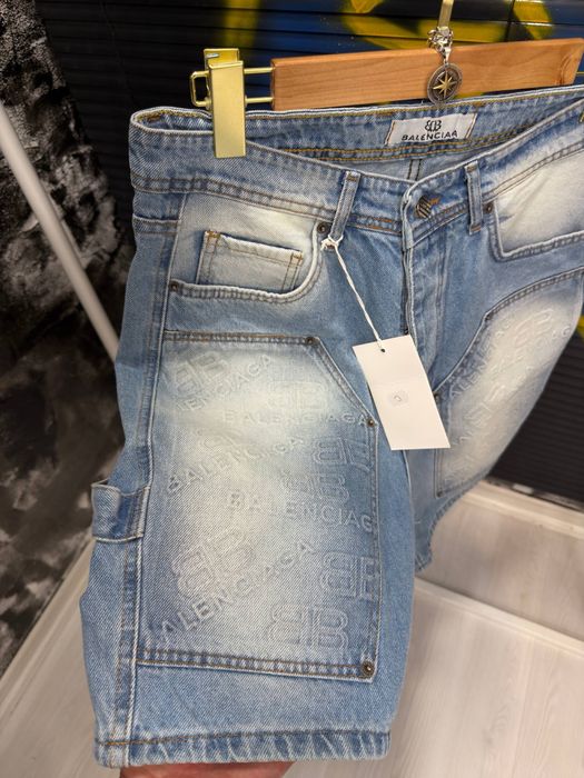 Bermude de blugi Balenciaga calitate TOP