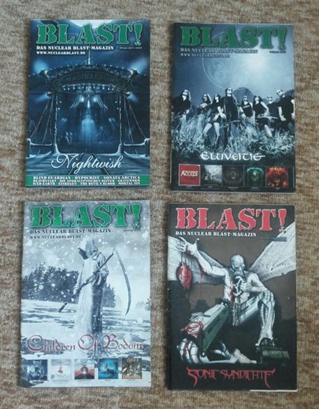 Списания / каталози на NUCLEAR BLAST Nigtwish, Edguy, Children O