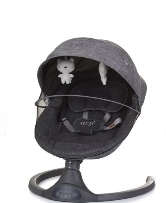 Електрически музикален шезлонг-люлка Нест Chipolino